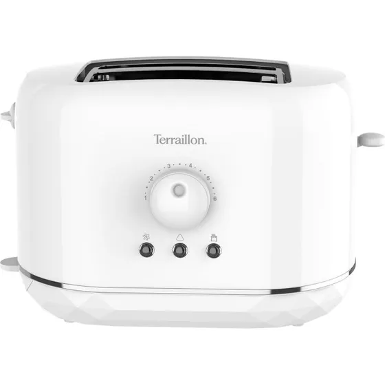 Terraillon Diamond Brødrister 2 Skiver, Hvid