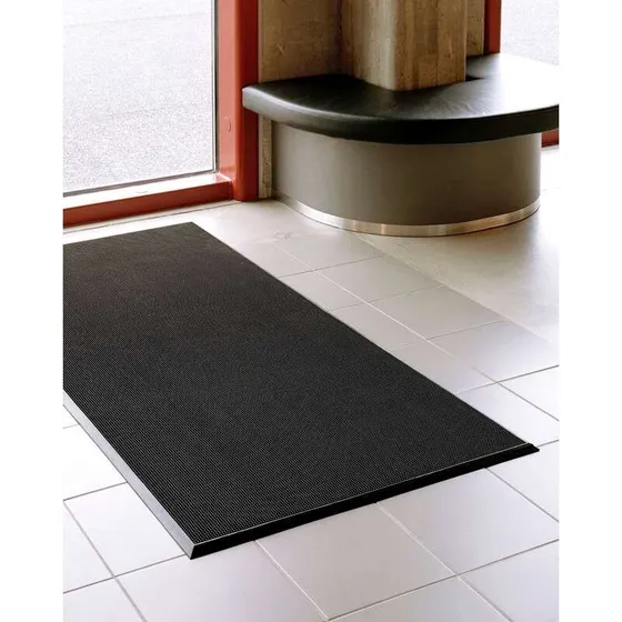 Matting Rubett skrabemåtte 61x81 cm sort (bløde pigge)