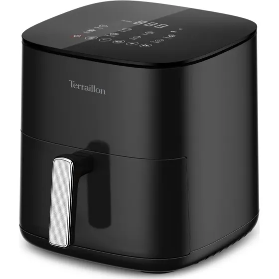 Terraillon Cook & Fry Airfryer 5L 1500W, Sort