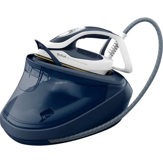 Tefal Pro Express Ultimate II GV9720 Dampstrygestation, blå, 170 g/min