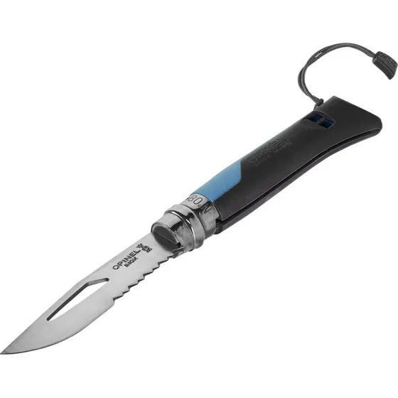 Opinel No. 8 Outdoor Pocketkniv 3,5 cm Blå