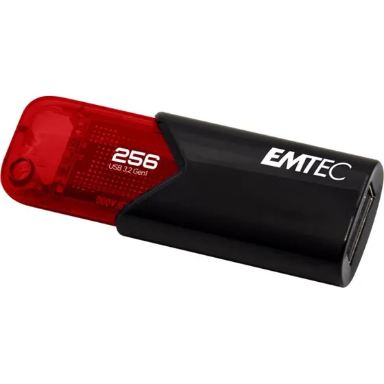 Emtec B110 Click Easy 3.2 256GB USB 3.2 Gen 2, rød