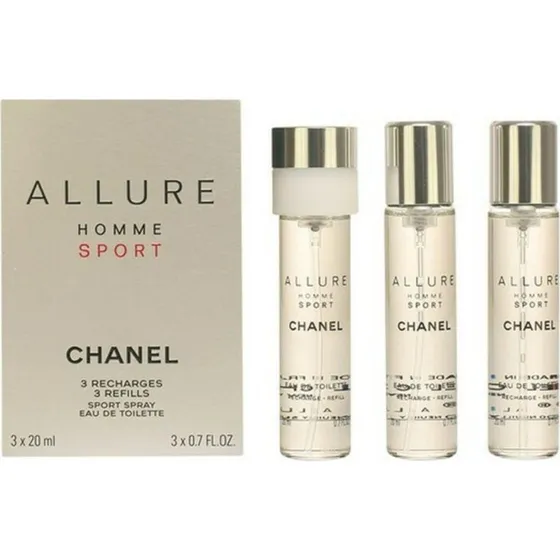 Chanel Allure Homme Sport EDT 3×20 ml Gaveæske