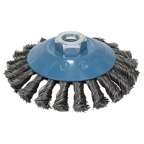 Bosch Stålbørste 115mm 0,5mm M14 Konisk