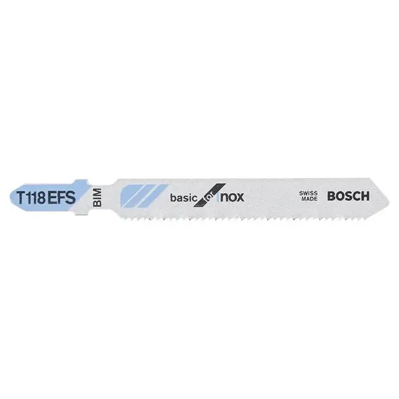 Bosch T 118 EFS Stiksavsklinge Inox 5 stk