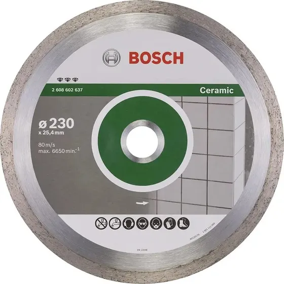 Bosch Best Ceramic Diamantskive 230x25,4mm - 2608602637