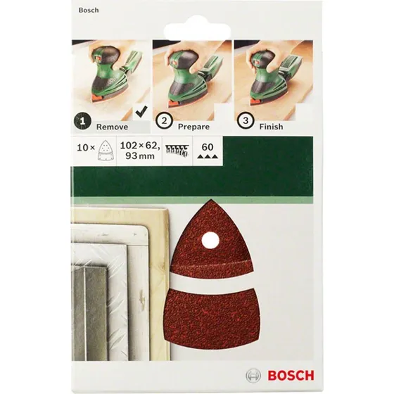 Bosch Slibebladssæt 10 stk. til PSM, Prio og Ventaro