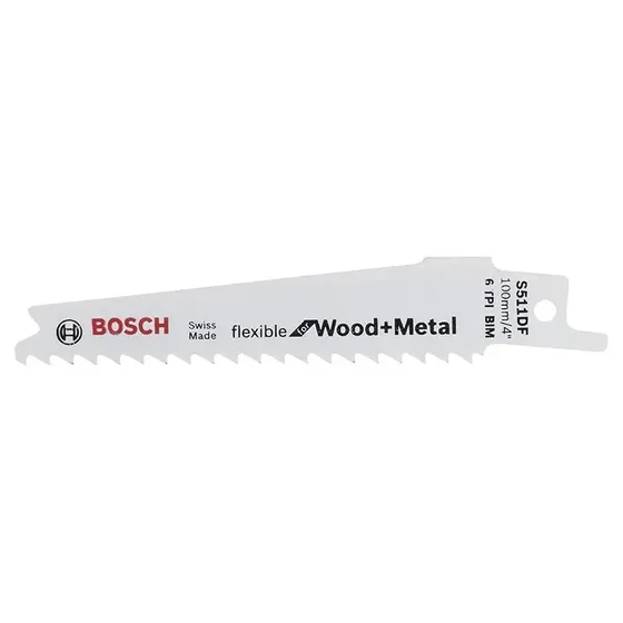 Bosch S511DF Bajonetsavklinge Flex Wood&Metal 5 stk