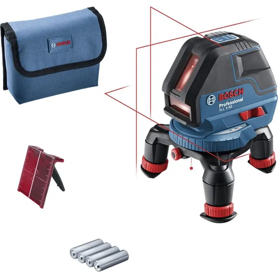Bosch GLL 3-50 Linjelaser, 10 m, AA-batterier