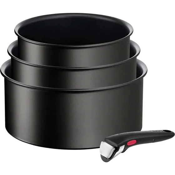 Tefal Ingenio Eco Resist Pandesæt 4 dele med aftageligt håndtag