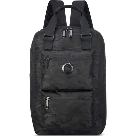 Delsey Citypak Laptop 15,6" Rygsæk Sort Camo