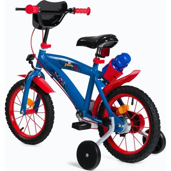 Huffy Spider-Man 14" Børnecykel Rød/Blå