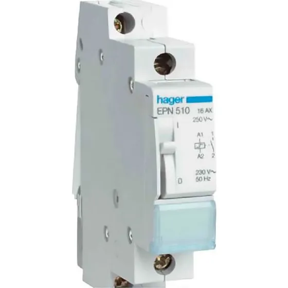 Hager Kiprelæ 16A 250V 1NO 8V sp