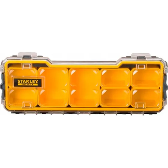 Stanley FMST1-75781 Organizer Pro 8-afdelinger, sort/gul