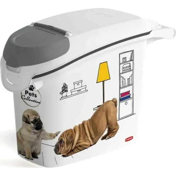 Curver PetLife Foderbeholder Hvid 6 kg