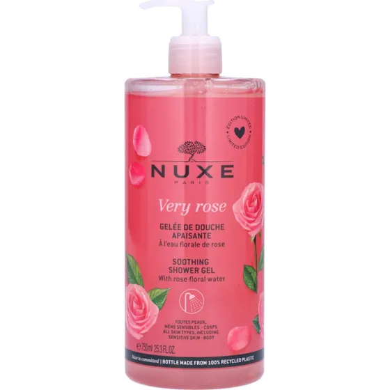 Nuxe Very Rose Soothing Shower Gel 750 ml
