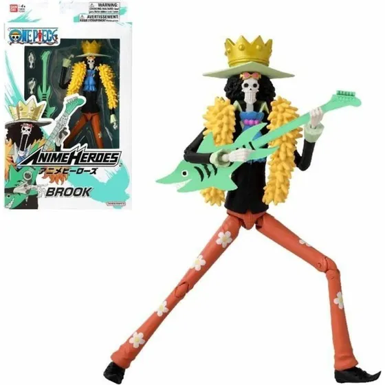 Bandai Anime Heroes One Piece Brook 17 cm actionfigur
