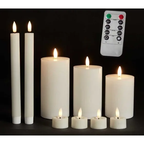 Dacore LED Lyspakke 10 dele med fjernbetjening