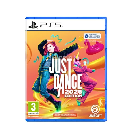 Ubisoft Just Dance 2025 (PS5) - Kode i Boks