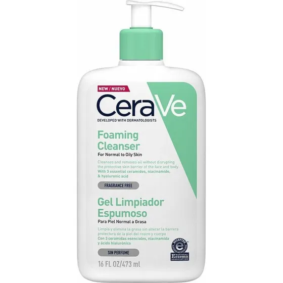 CeraVe Foaming Cleanser Normal til Fed Hud 1 L