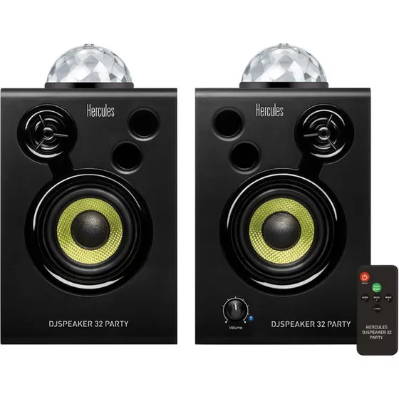 Hercules DJ Speaker 32 Party 2.0 med LED
