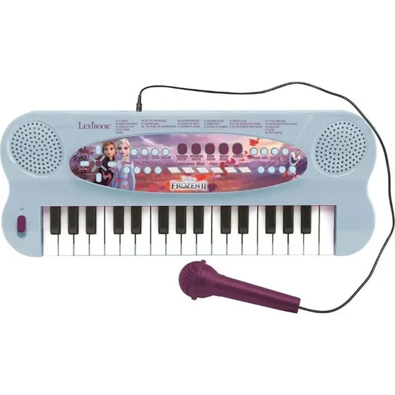 Lexibook Frozen Elektronisk Keyboard med Mikrofon, 32 Tangenter