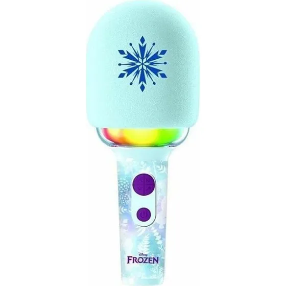 Lexibook Frozen Trådløs Karaoke Mikrofon med Lys, Bluetooth, 3+ år