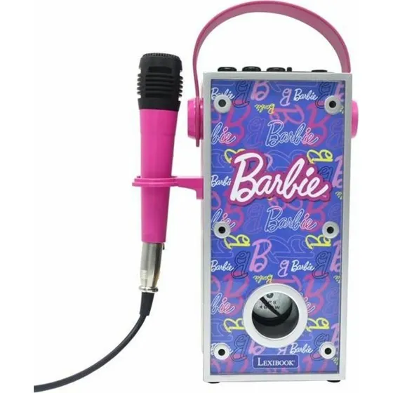 Lexibook Barbie Luminous Bluetooth-højttaler, rose
