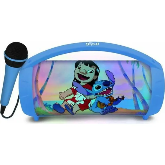 Lexibook Stitch Bluetooth-højttaler med mikrofon, blå