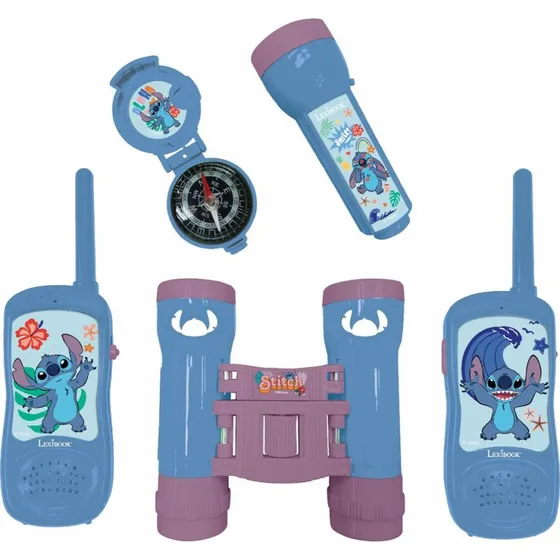 Lexibook Stitch Eventyrsæt med walkie-talkies – blå