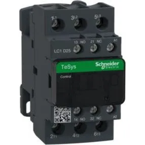 Schneider Kontaktor LC1D25P7 230V 25A 3P+1NO+1NC