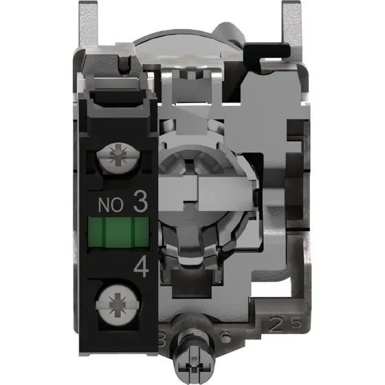 Schneider Electric Nøgleafbryder 2-st. XB4BG21, 1NO, krombelagt, 22 mm