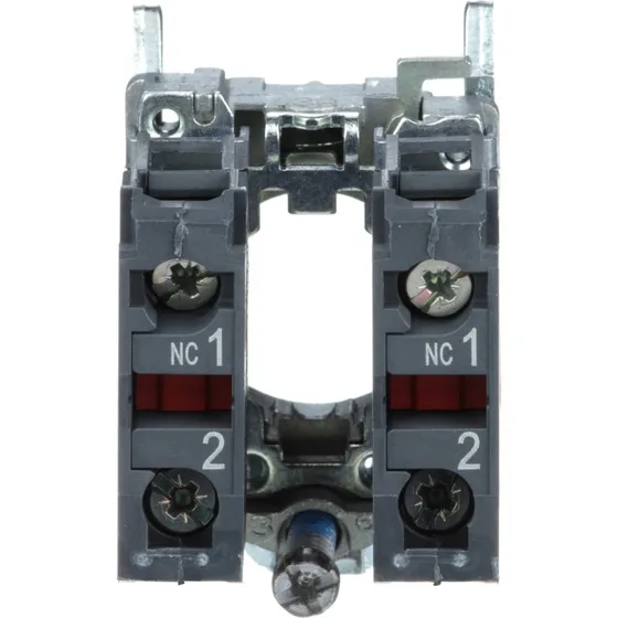 Schneider Electric Kontaktelement 2xNC, Ø22 mm, krombelagt