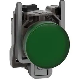 Schneider Electric Signallampe Grøn 230-240 V AC med LED, XB4BVM3