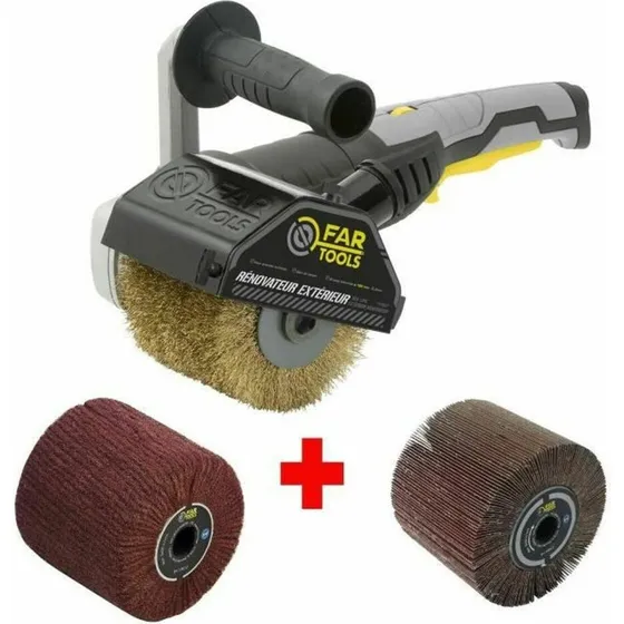 Fartools Rex120c 1300 W polermaskine med børstersæt