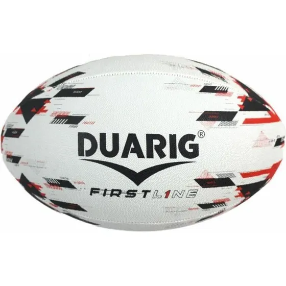 Rugbybold Duarig Sort/Rød