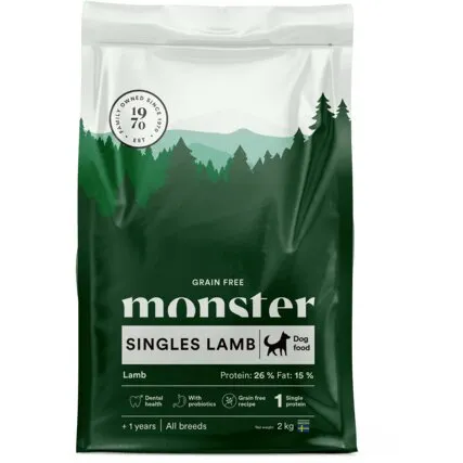 Monster Grain Free Singles Lam 2 kg