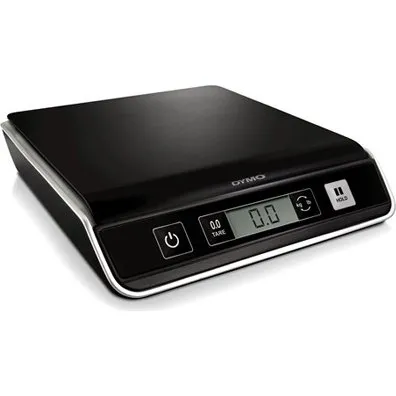 DYMO M5 Brevvægt 5kg, USB, digital skærm, sort