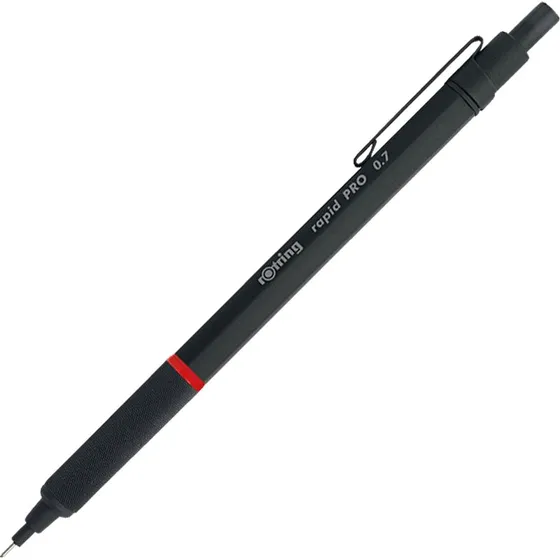 Rotring Rapid Pro mekanisk blyant HB 0,5 mm, mat sort
