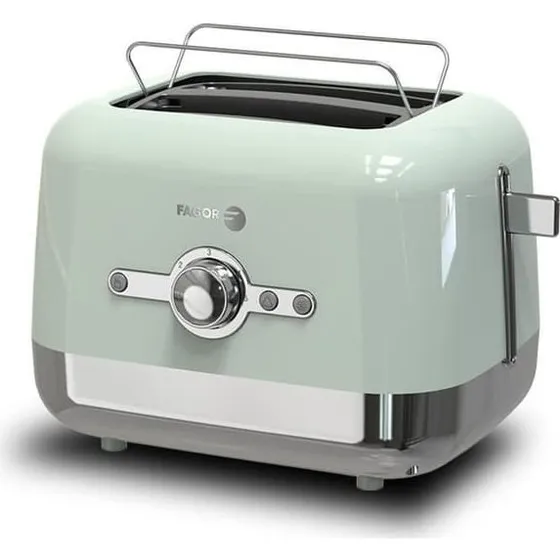 Fagor FG1930 Brødrister, 2 Skiver, Grøn, 730-870W