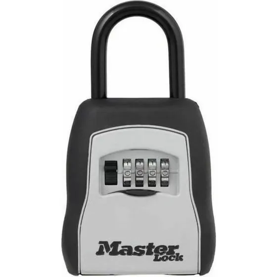 Master Lock 5401EURD Nøgleboks, 4-cifret kode, vægmonteret, grå