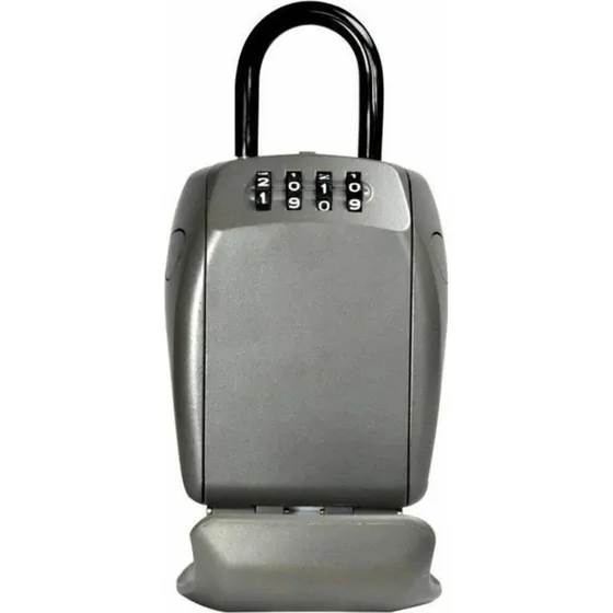 Master Lock 5414EURD Nøgleboks med kodelås, grå, stor