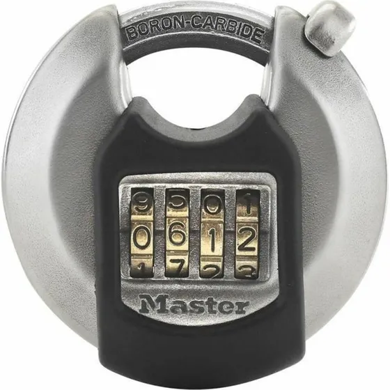 Master Lock Excell Discus 4-cifret kombinationshængelås, 70 mm