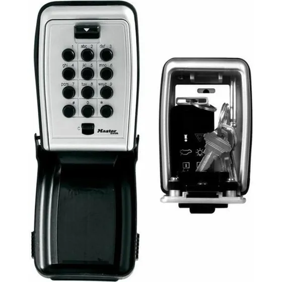 Master Lock 5423EURD Nøgleskab med Kodelås, Sort/Grå, Zink
