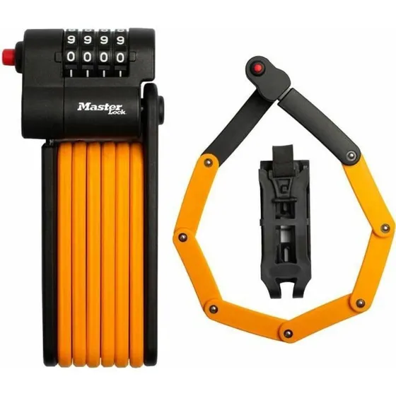 Master Lock 8336EURDPRO Cykellås med kode, sort, stål