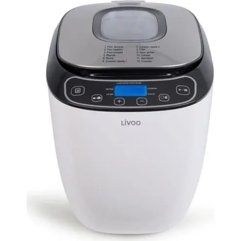 Livoo DOP218 Brødbagemaskine 550W, 12 programmer