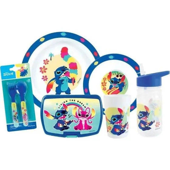 Servisset Fun House - LILO OG STITCH, 6 dele