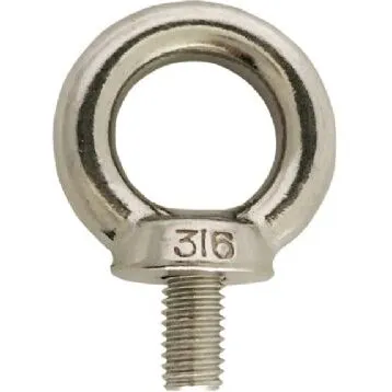 Øjebolt rustfri AISI 316 DIN 580 M8 x14 mm
