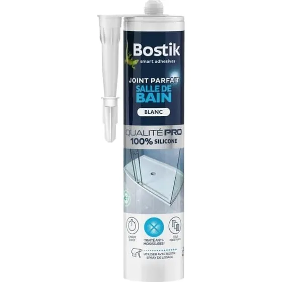 Bostik Perfect Joint Silikone Tætning Hvid 280 ml