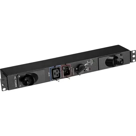 Eaton HotSwap MBP Bypass-omskifter, 3000 VA, rackversion, sort